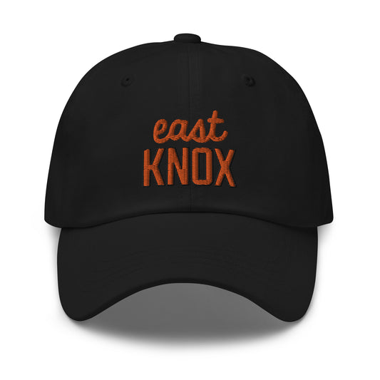 East Knox embroidered baseball hat