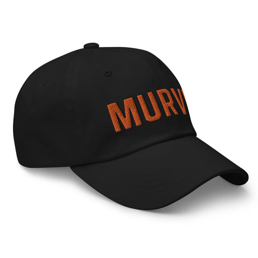 MURVL Maryville orange embroidered baseball hat