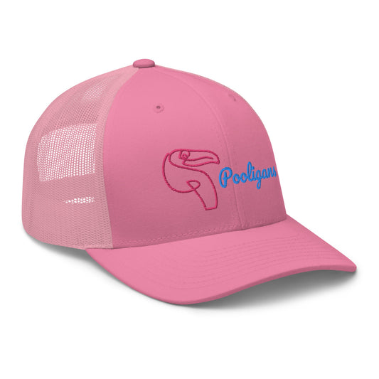 Pooligans embroidered trucker cap