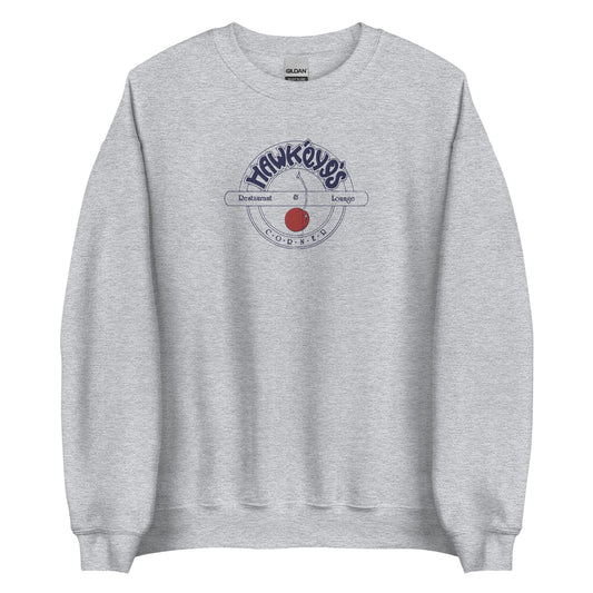 Hawkeye's Corner unisex embroidered sweatshirt