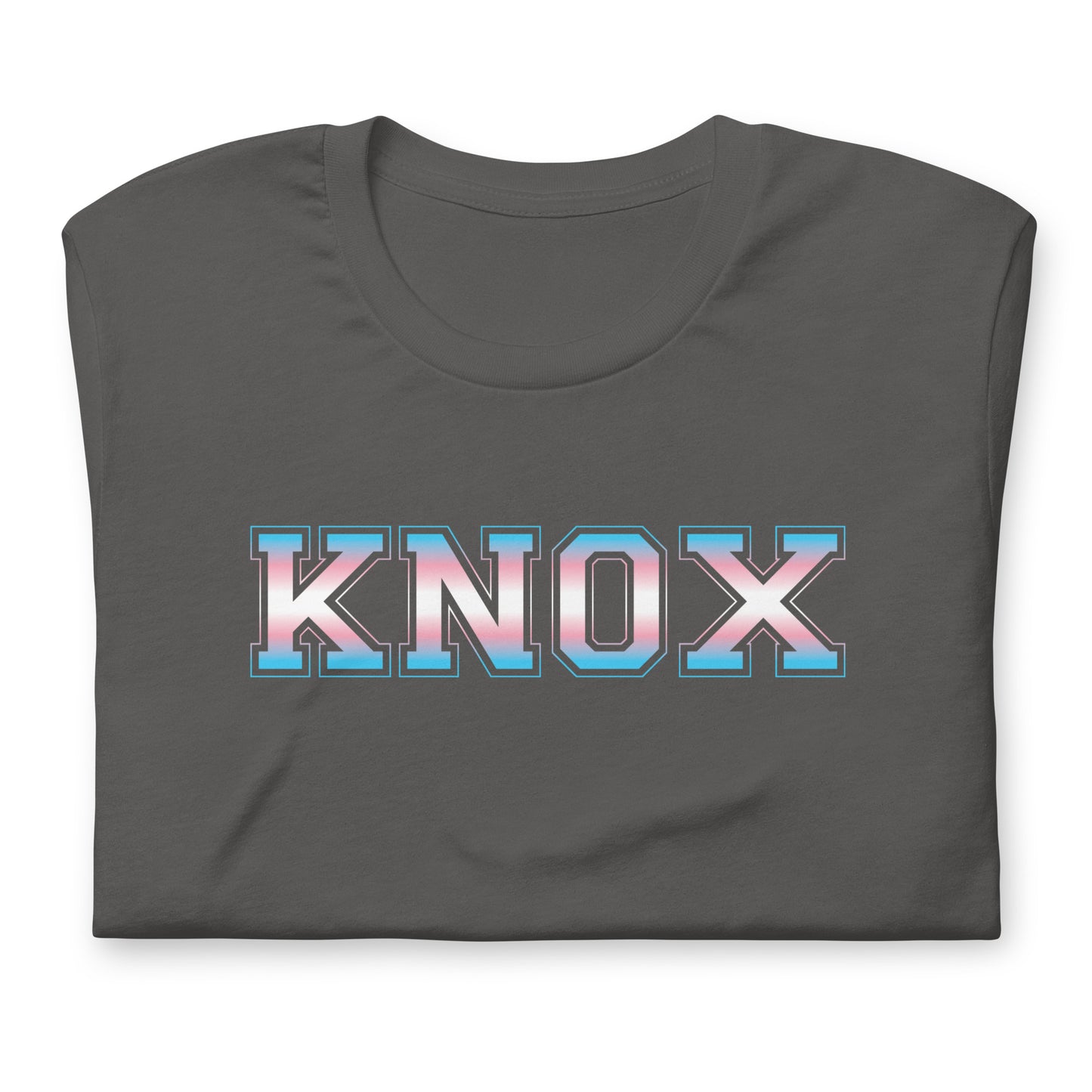 Knox trans pride unisex printed t-shirt