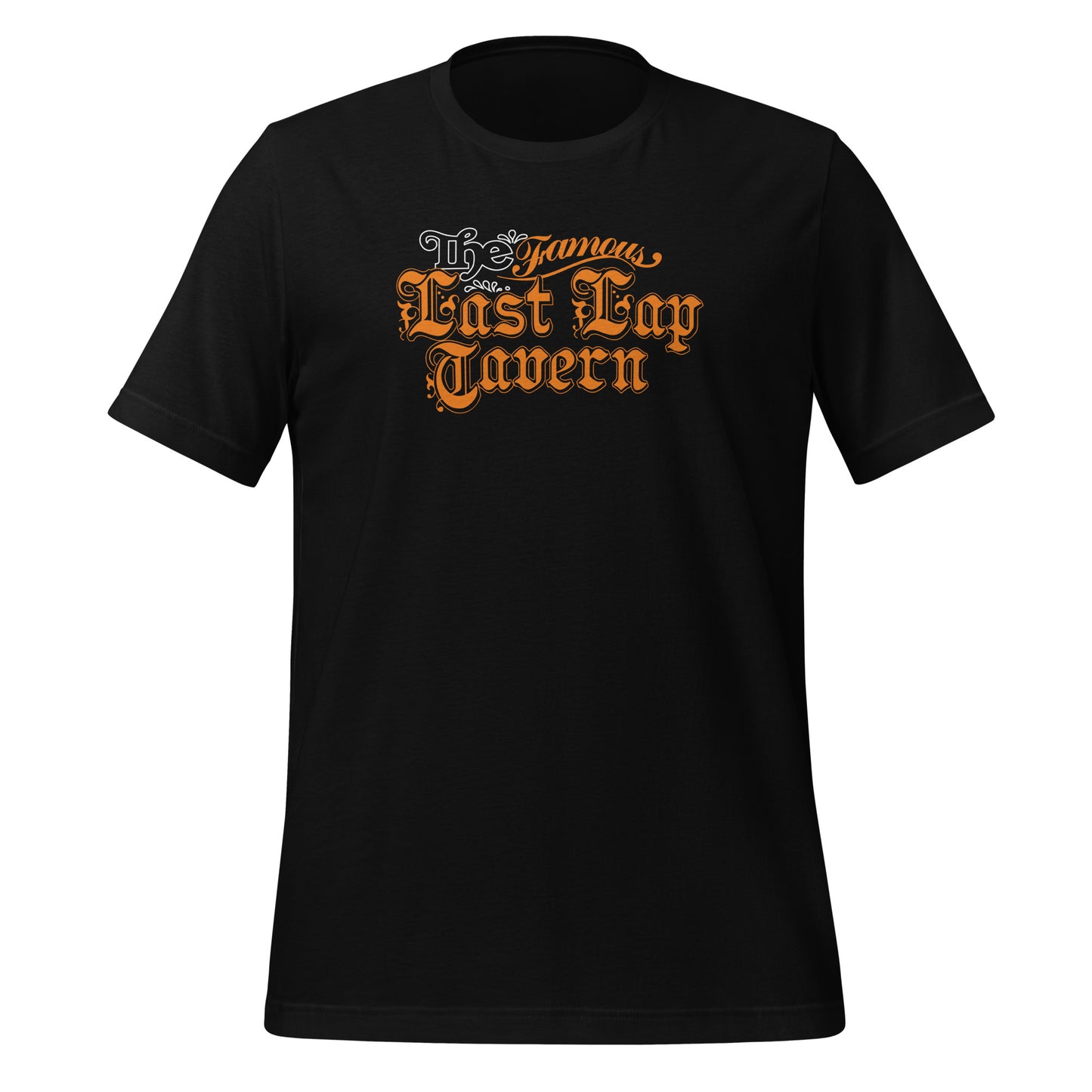 Last Lap unisex printed t-shirt