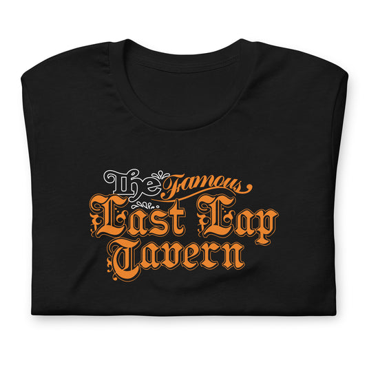 Last Lap unisex printed t-shirt