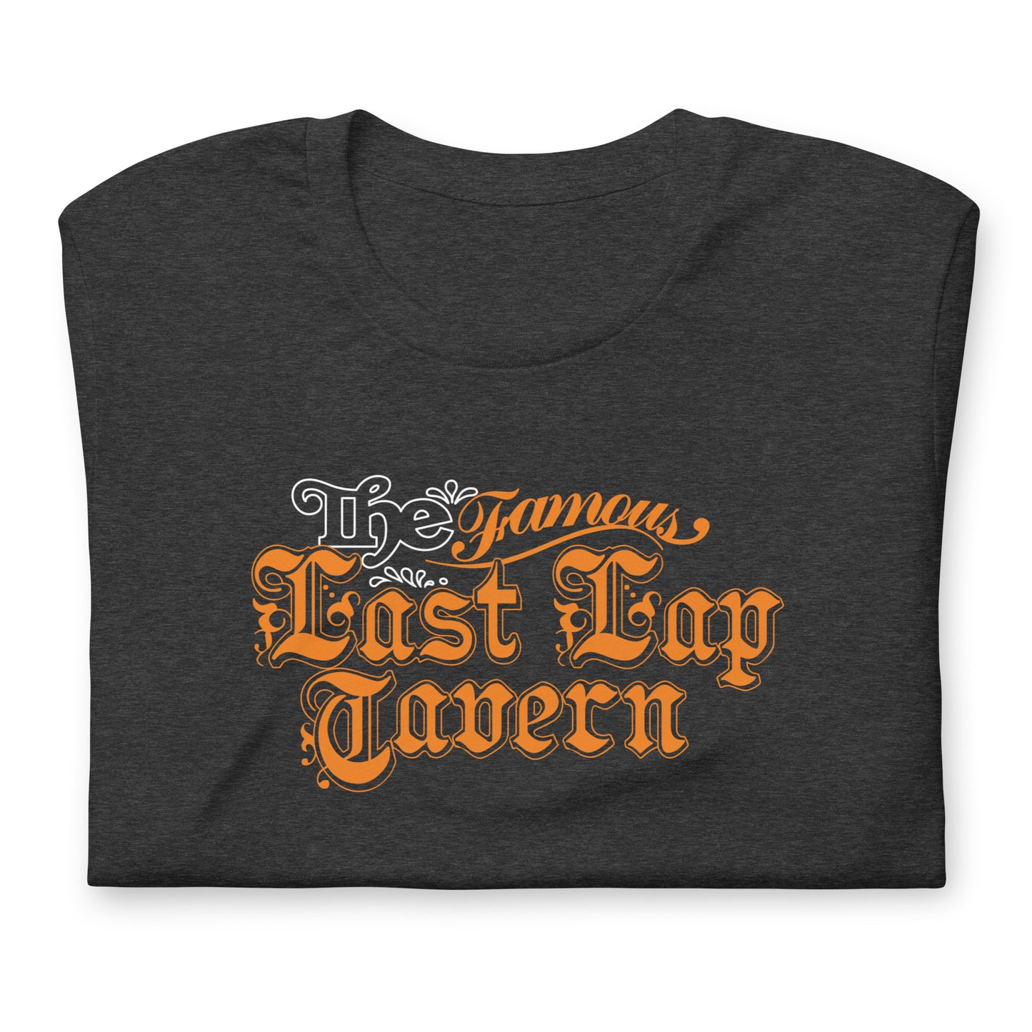Last Lap unisex printed t-shirt