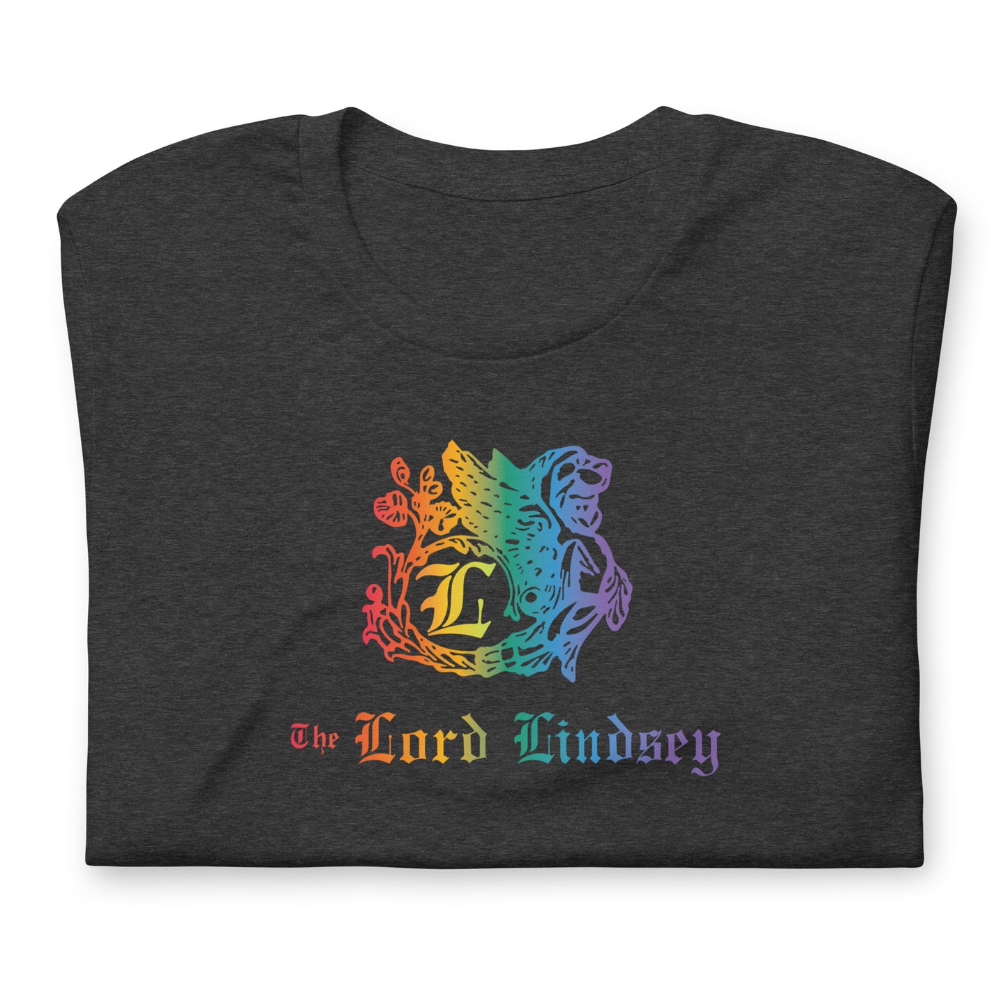 Lord Lindsey pride unisex printed t-shirt