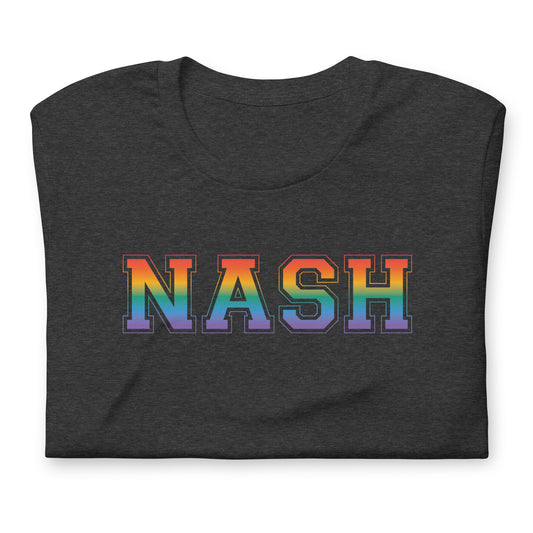 Nash pride unisex printed t-shirt