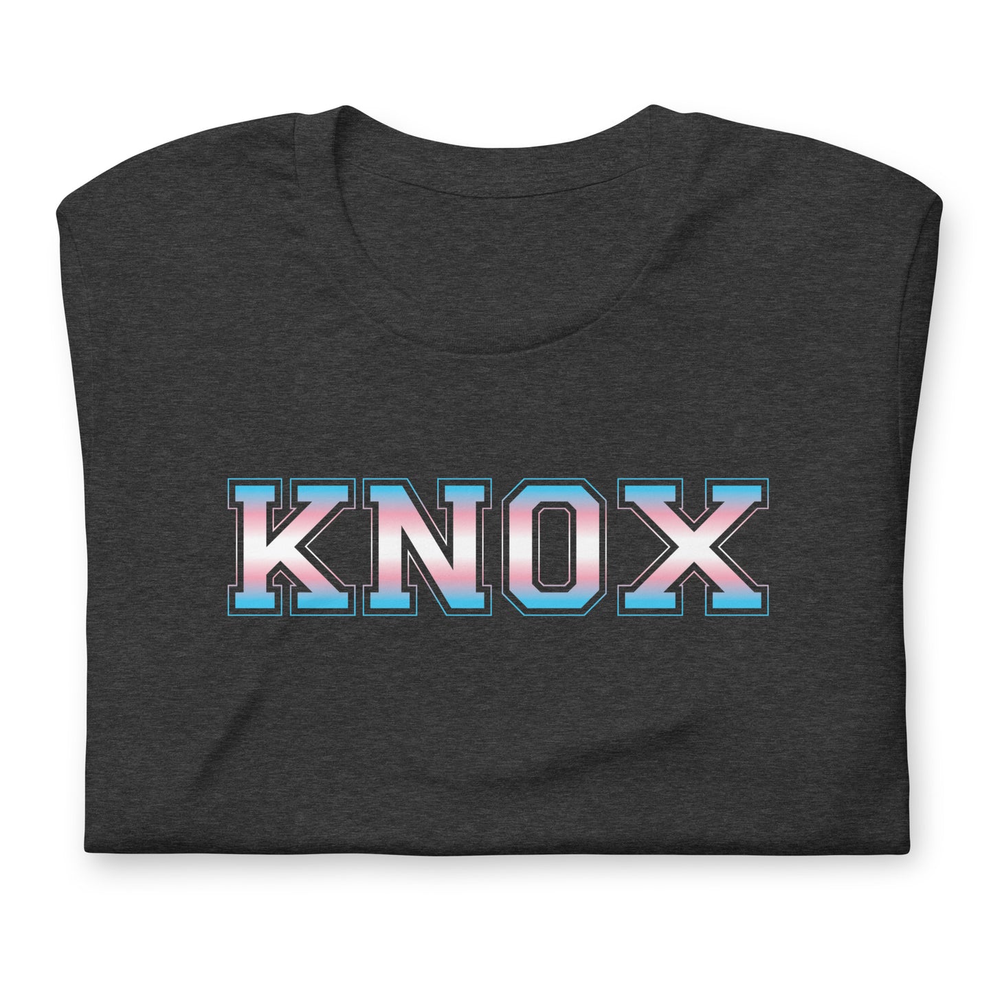 Knox trans pride unisex printed t-shirt