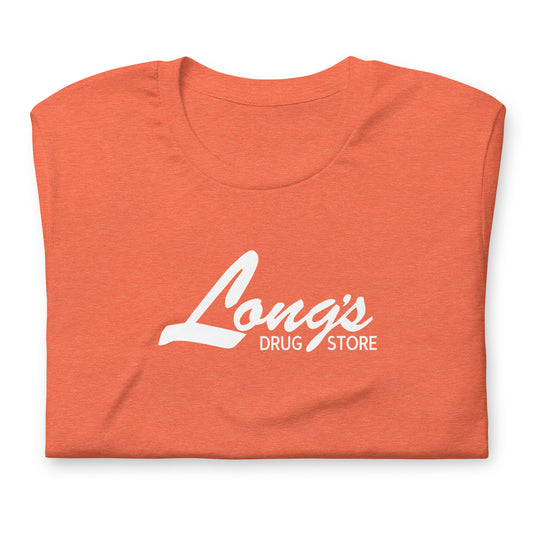Long's Drug Store unisex printed t-shirt