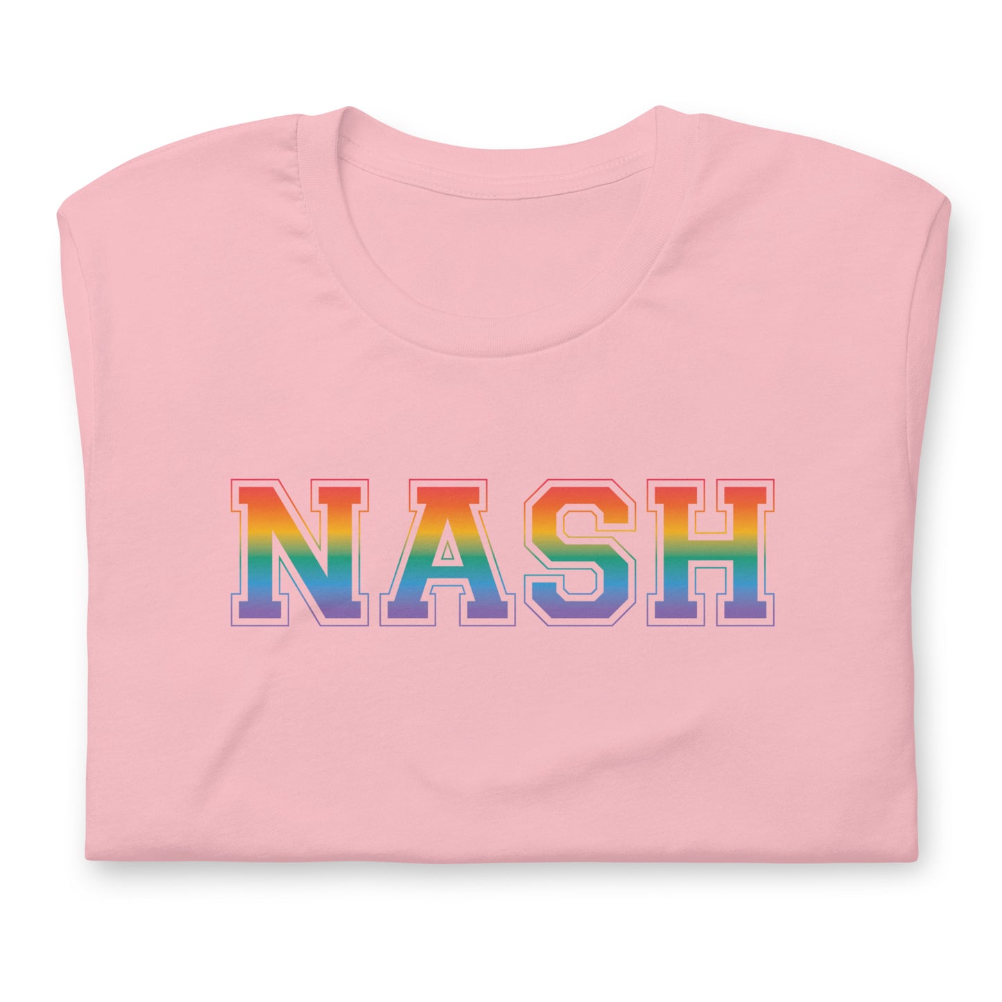 Nash pride unisex printed t-shirt