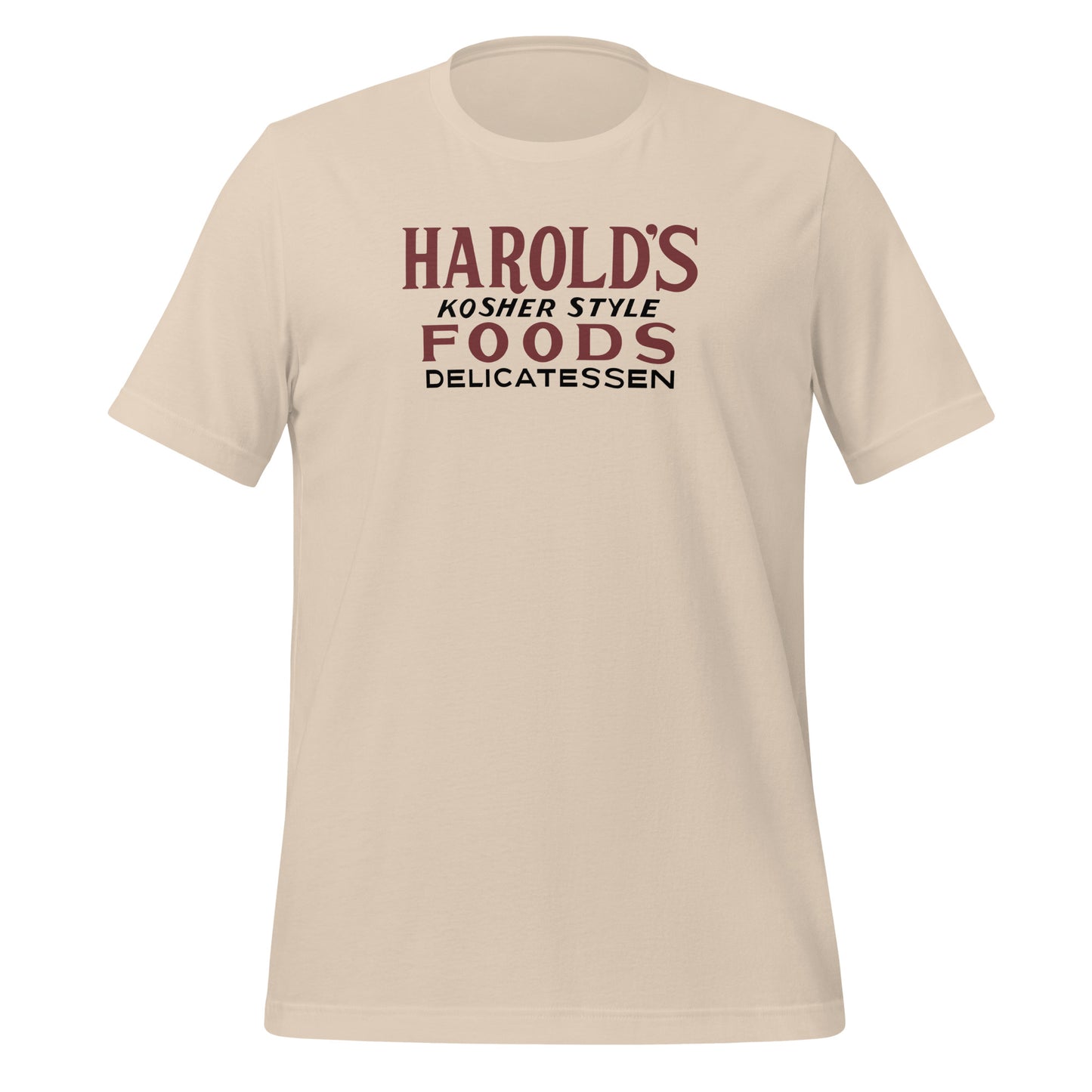 Harold's Deli unisex printed t-shirt