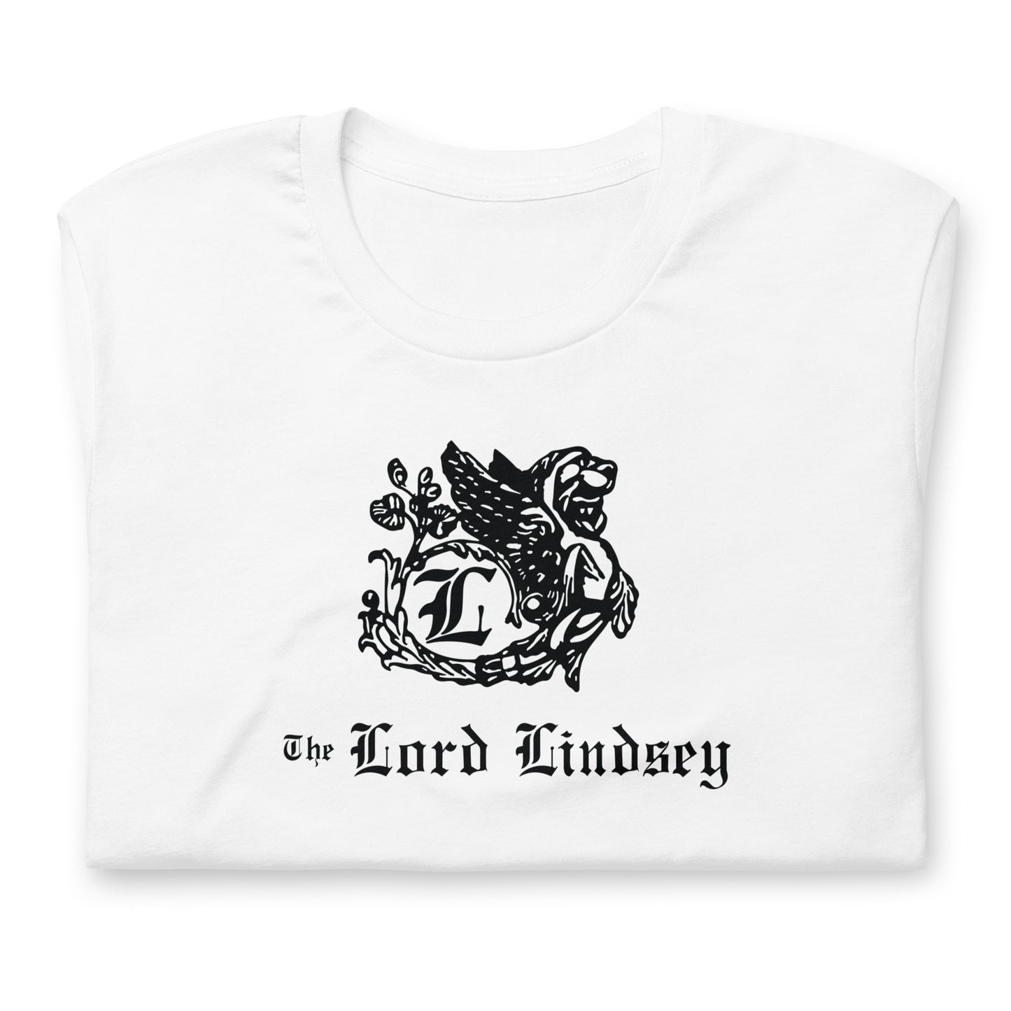 Lord Lindsey large logo unisex t-shirt