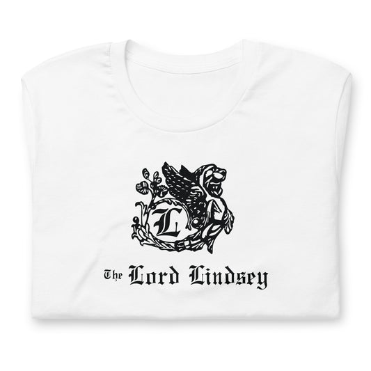 Lord Lindsey large logo unisex t-shirt