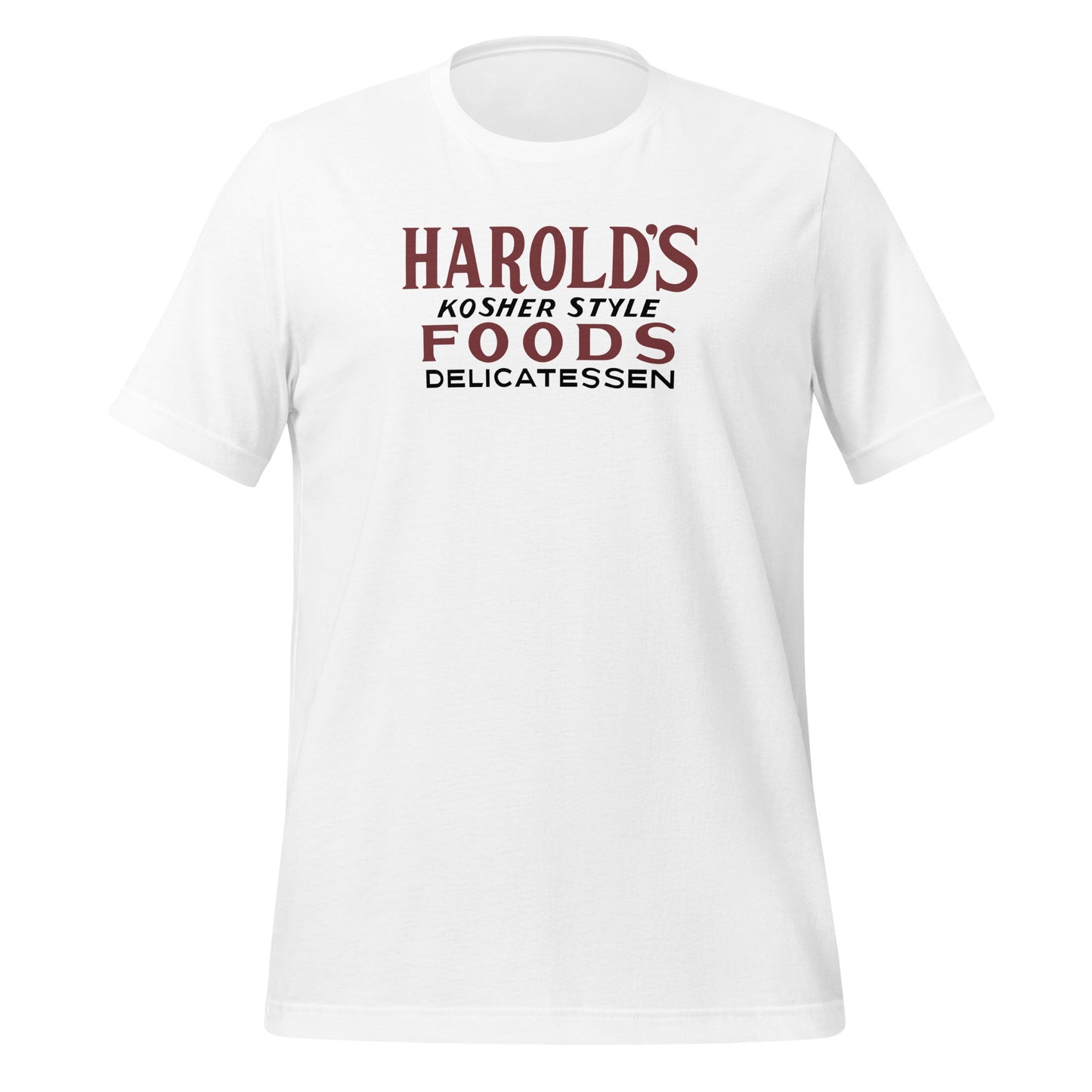 Harold's Deli unisex printed t-shirt