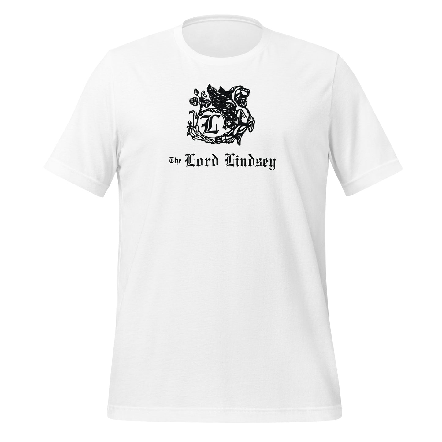 Lord Lindsey large logo unisex t-shirt