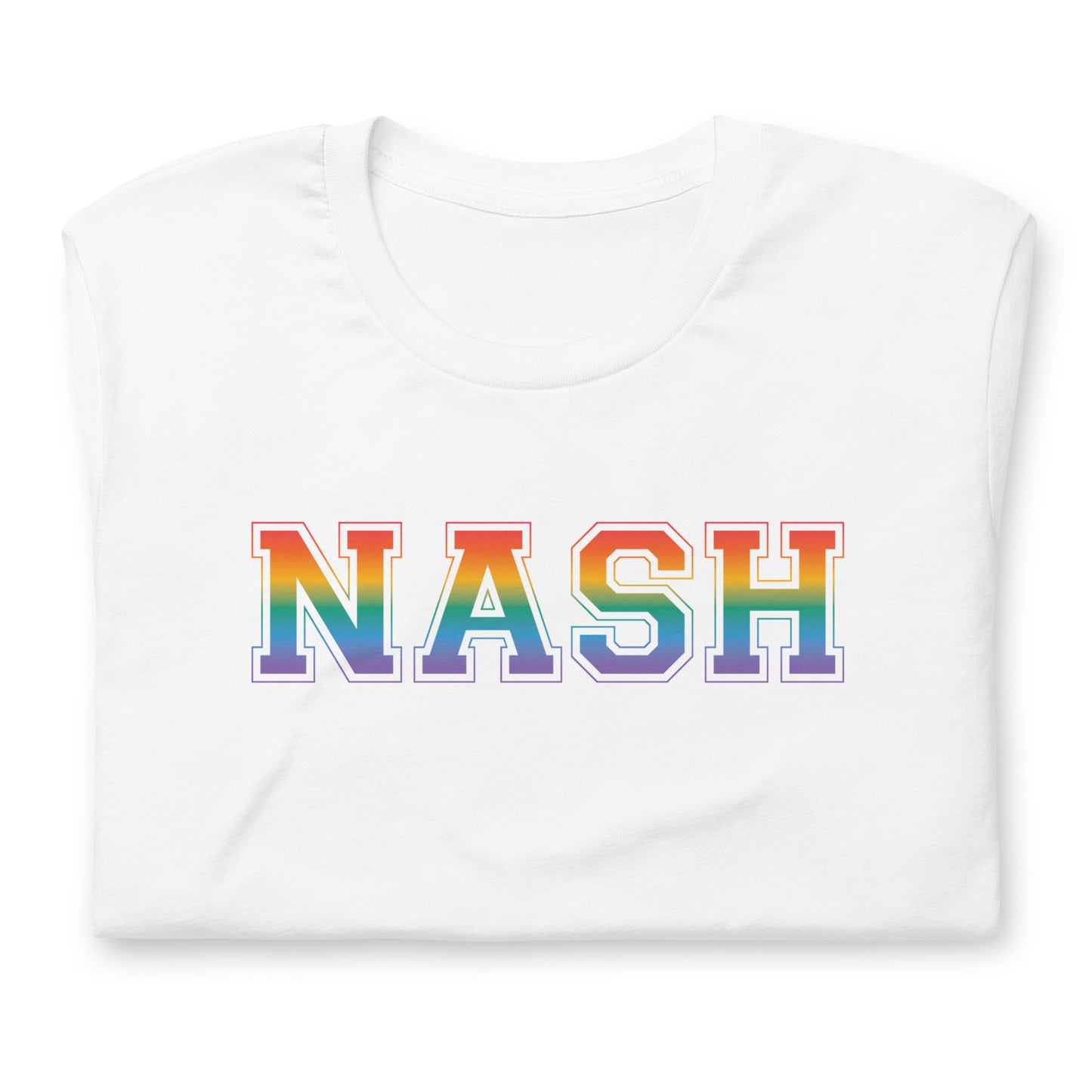 Nash pride unisex printed t-shirt
