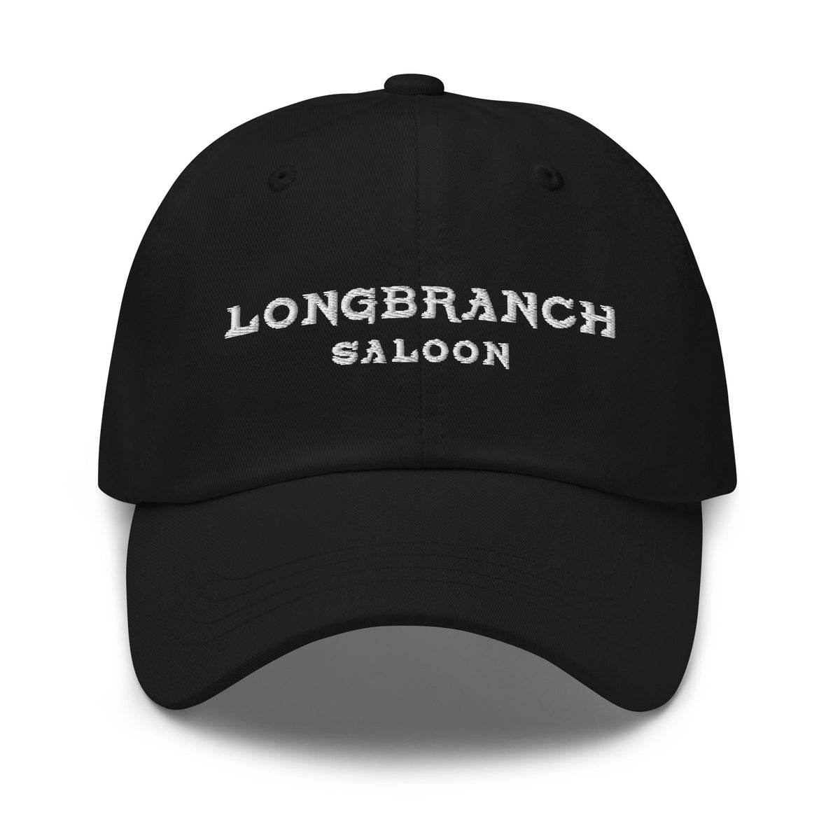 Longbranch Saloon embroidered Knoxville baseball hat in black
