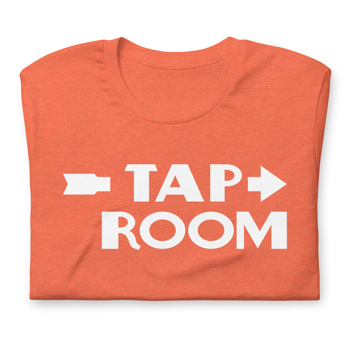 Tap Room retro Knoxville bar t-shirt in heather orange