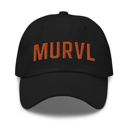 MURVL Maryville orange embroidered baseball hat