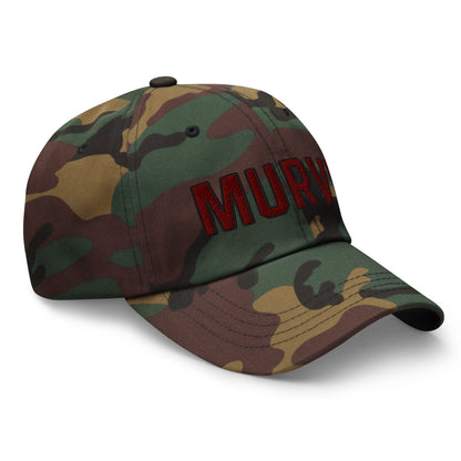 MURVL Maryville maroon embroidered baseball hat