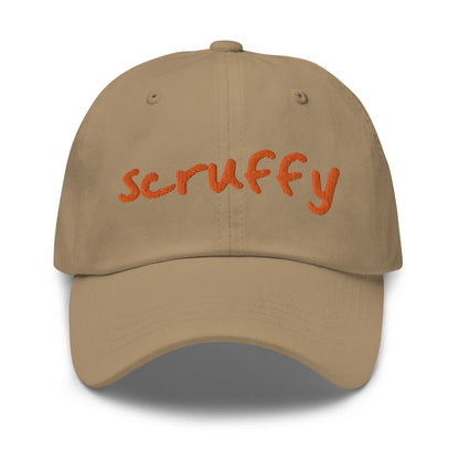 Scruffy city embroidered baseball hat