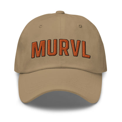 MURVL Maryville orange embroidered baseball hat