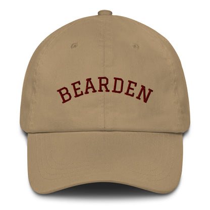 Bearden embroidered baseball hat