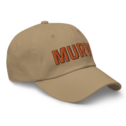 MURVL Maryville orange embroidered baseball hat