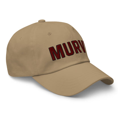 MURVL Maryville maroon embroidered baseball hat