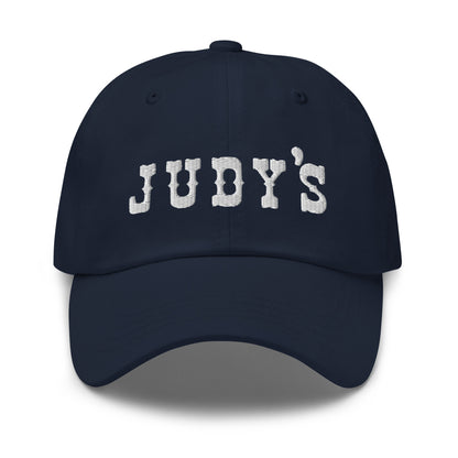 Judy's embroidered baseball hat