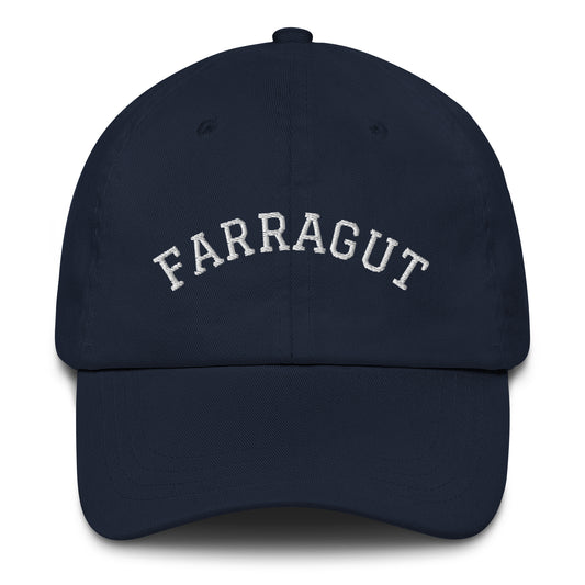 Farragut embroidered baseball hat