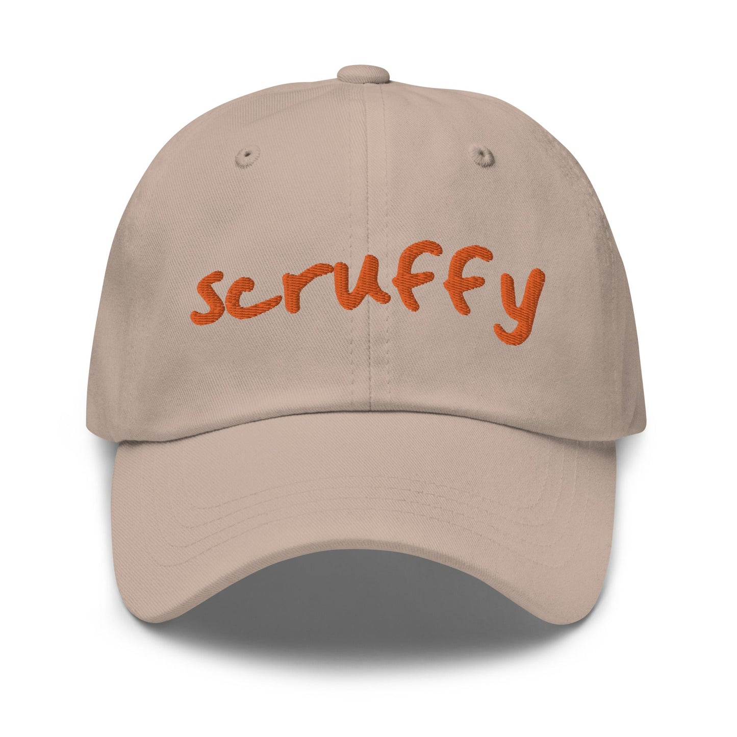 Scruffy city embroidered baseball hat