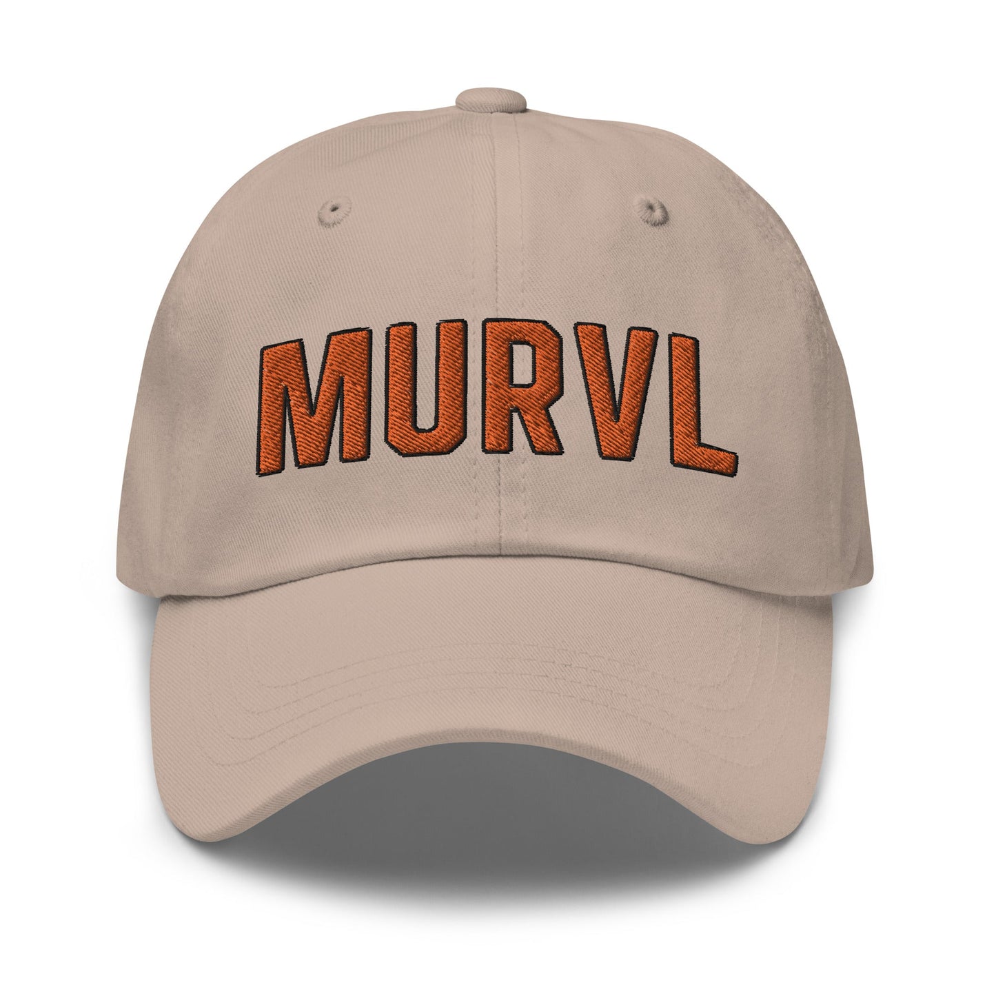 MURVL Maryville orange embroidered baseball hat