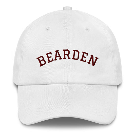 Bearden embroidered baseball hat