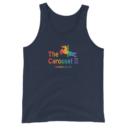 Carousel II pride men's tank top