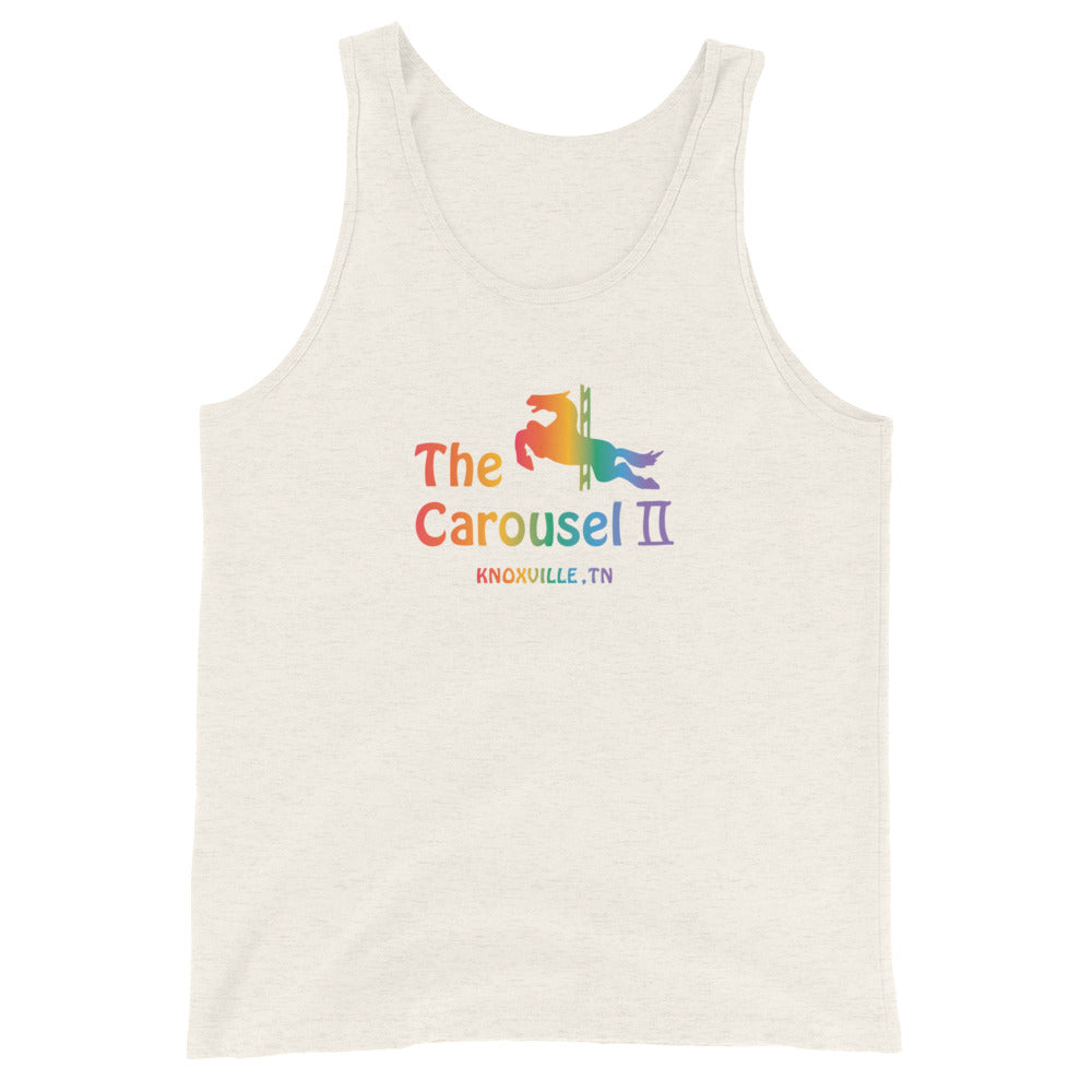 Carousel II pride men's tank top