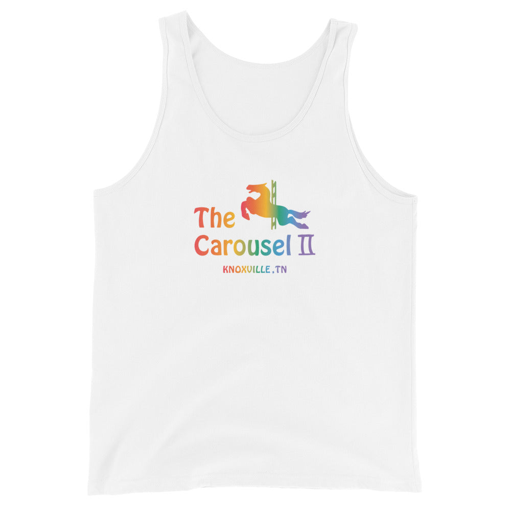 Carousel II pride men's tank top