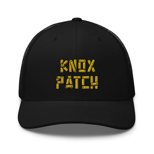 Knox Patch embroidered trucker cap