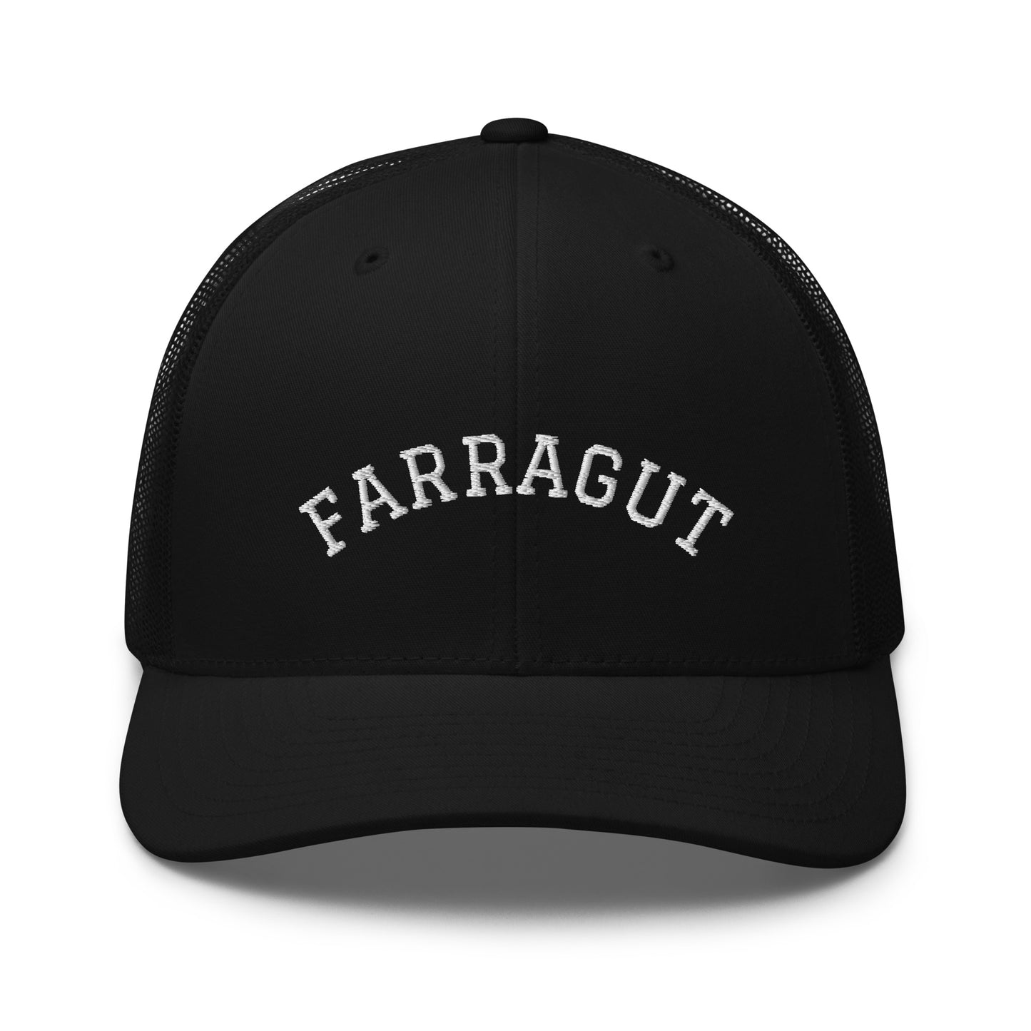 Farragut embroidered trucker cap