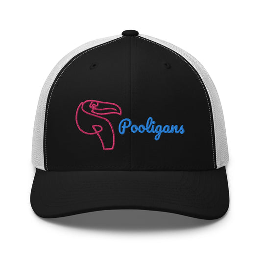 Pooligans  embroidered trucker cap