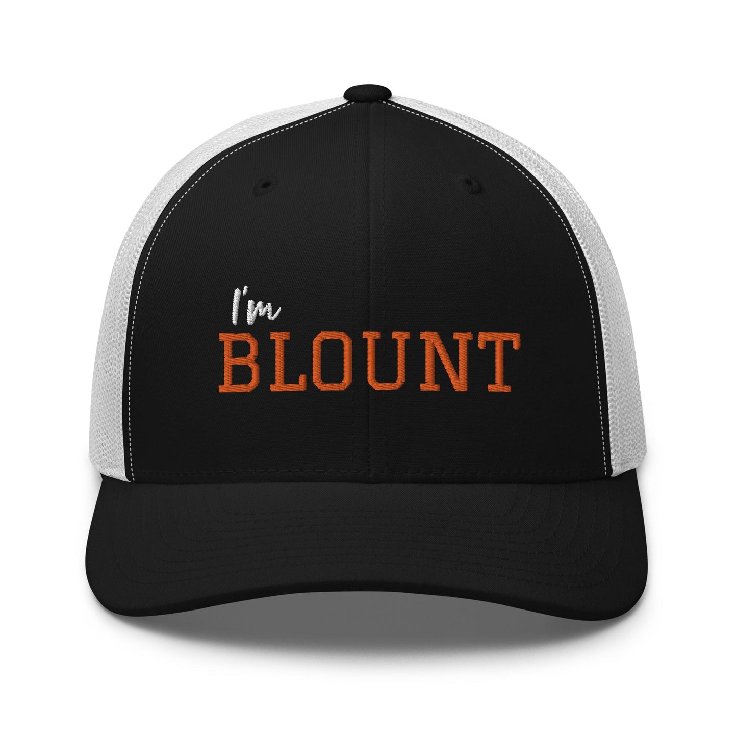 I'm Blount embroidered trucker cap