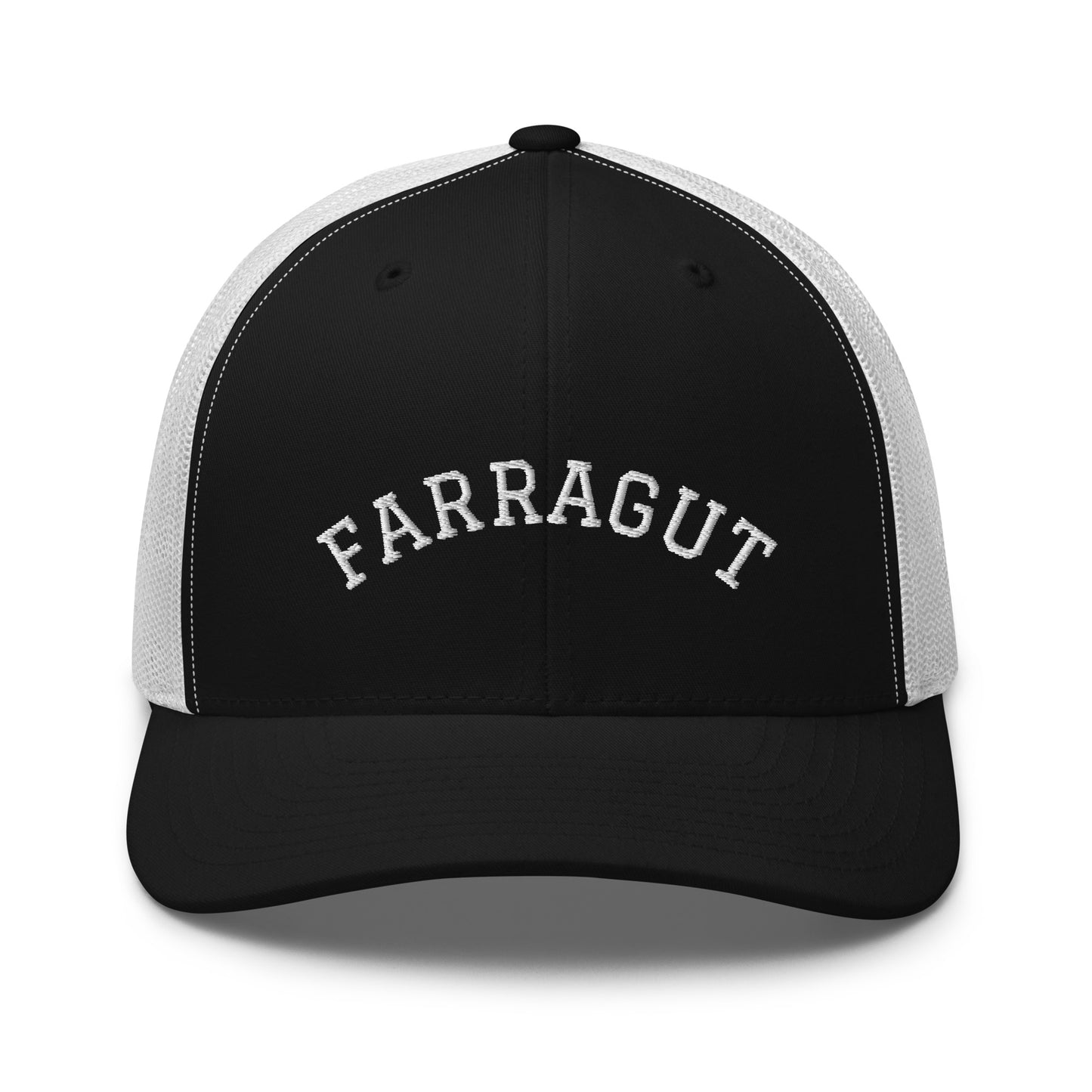 Farragut embroidered trucker cap