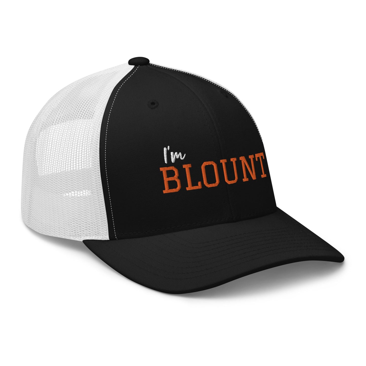 I'm Blount embroidered trucker cap