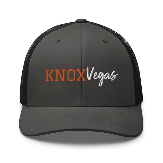 Knox Vegas embroidered trucker cap