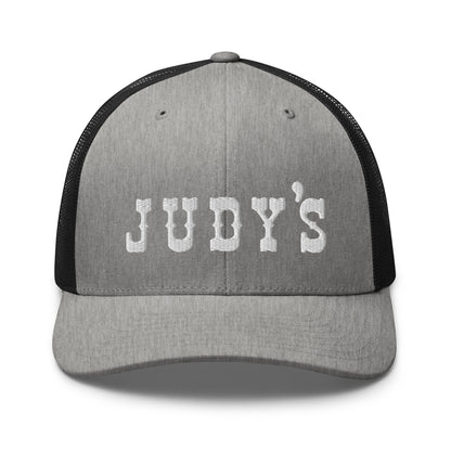 Judy's embroidered trucker cap