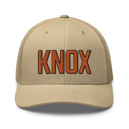 Knox embroidered trucker cap