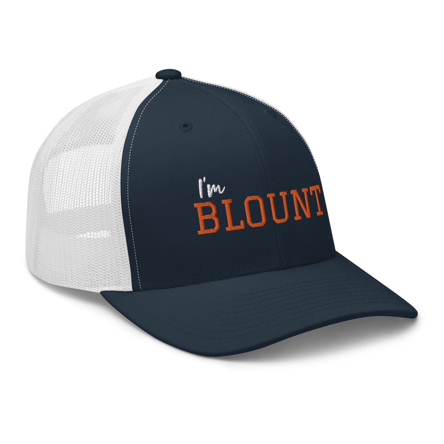 I'm Blount embroidered trucker cap