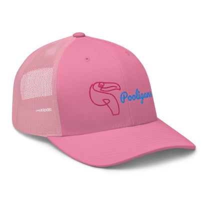 Pooligans  embroidered trucker cap