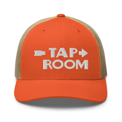 Tap Room embroidered trucker cap