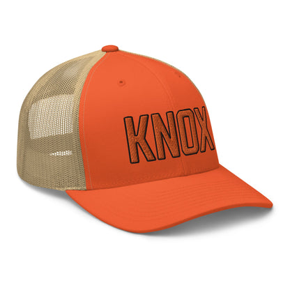 Knox embroidered trucker cap