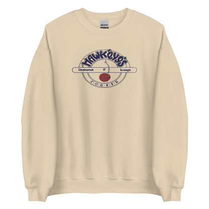 Hawkeye's Corner unisex embroidered sweatshirt